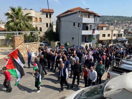 صور ... مسيرة يوم الارض الخالد في سخنين